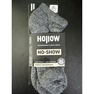 Hollow No Show Socks, Grey, Medium (W7-10 M 8-10)